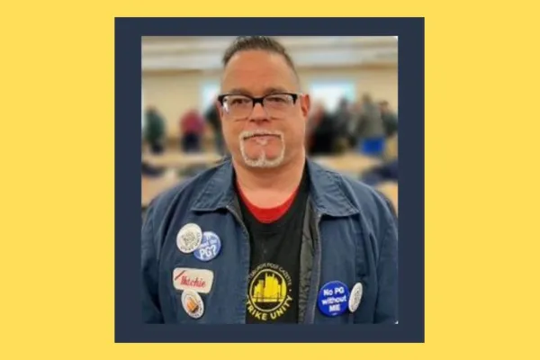 James "Hutchie" VanLandingham on strike at Pittsburgh Post-Gazette