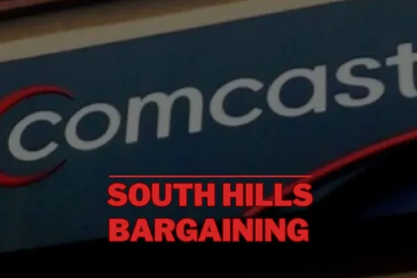 Comcast logo with "South Hills Bargaining" text
