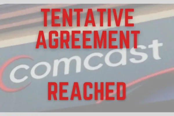 Tentative Agreement Reached over Comcast logo