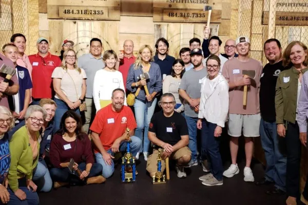 Axe-Throwing to Get Out the Vote