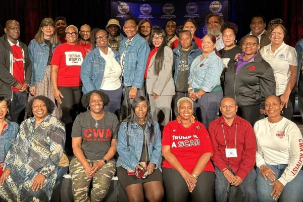 CWA President Claude Cummings Visits CWA Local 1180