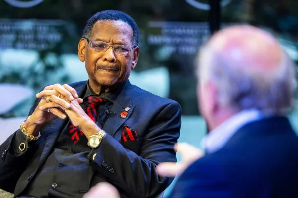 "Claude Cummings Jr. at World Economic Forum