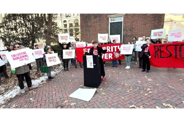 UCWVA-CWA Lobby for Collective Bargaining