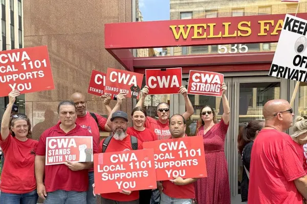CWAers Fight Against USPS Privatization