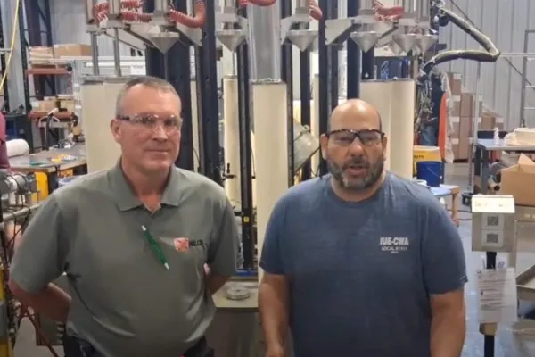 IUE-CWA members at the GE/Haier Appliance Park