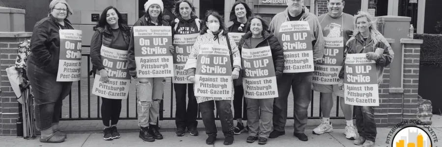 Pittsburgh Post Gazette strikers