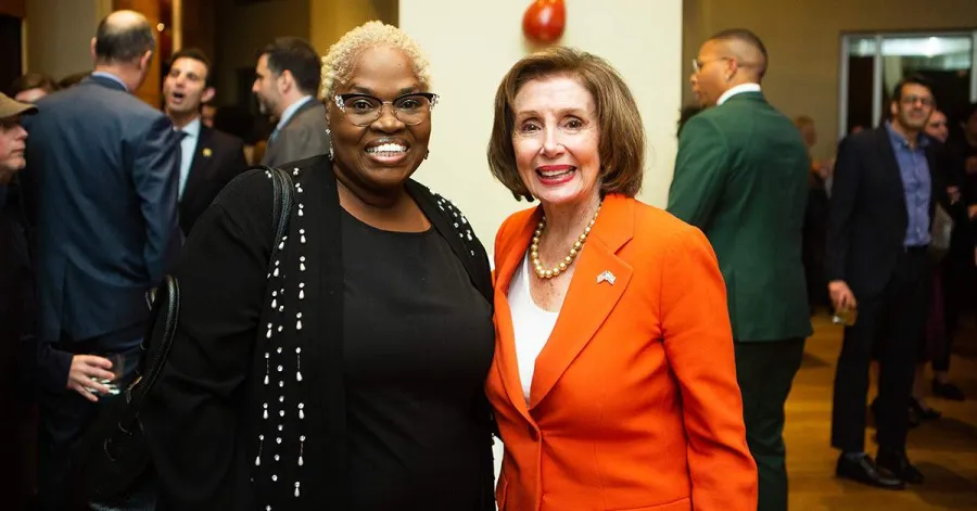 Ameenah Salaam with Nancy Pelosi at End Citizens United Event