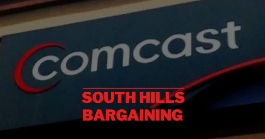 Comcast logo with "South Hills Bargaining" text