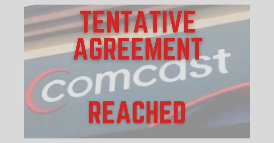 Tentative Agreement Reached over Comcast logo
