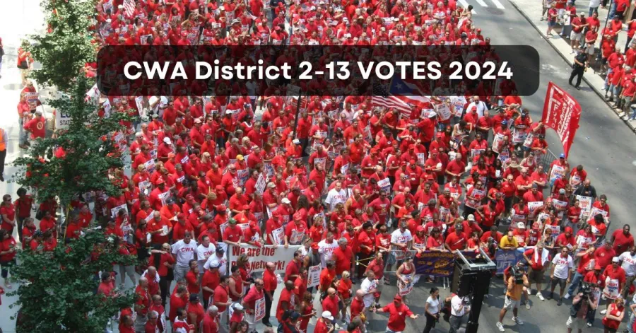 CWA members in red