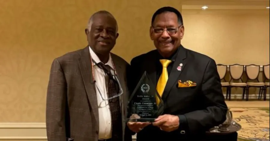 CWA President Claude Cummings Jr. Receives Willie J. Baker Award