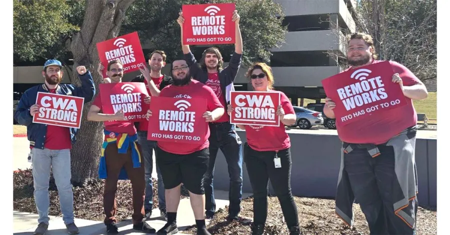 ZeniMax Informational Picket