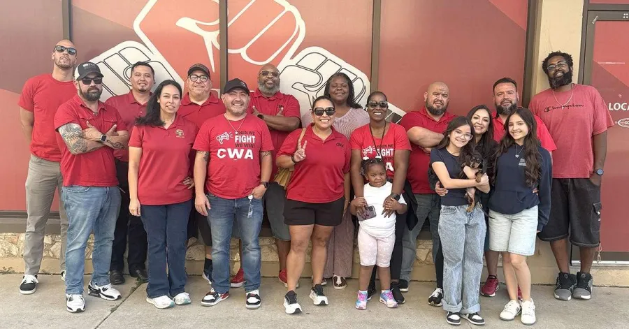 CWAers Rally for Pro-Worker Candidates in San Antonio