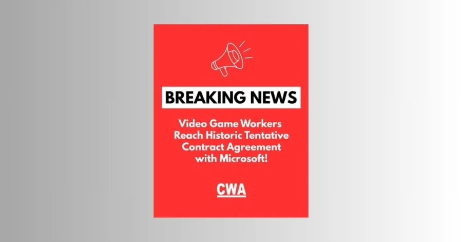 Breaking News information with red background