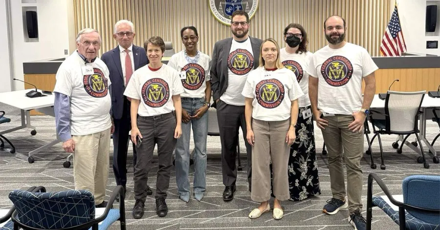 CWAers Hold Silent Protest at FCC Meeting