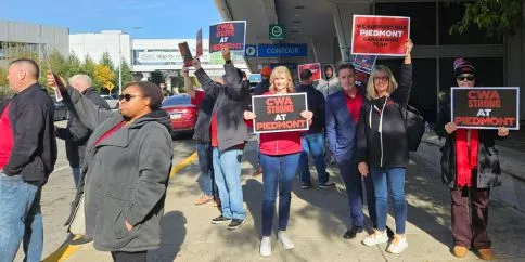 Piedmont mobilization at PHL