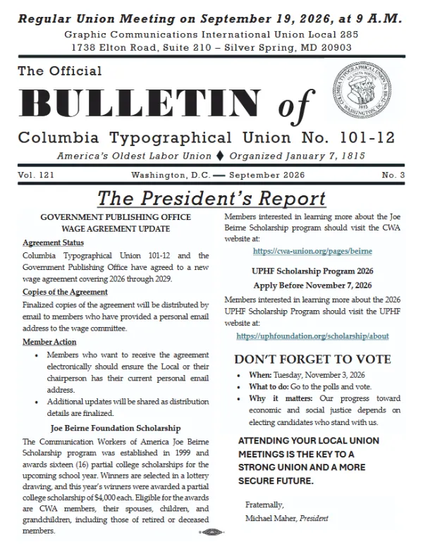 September 2026 Bulletin pg1